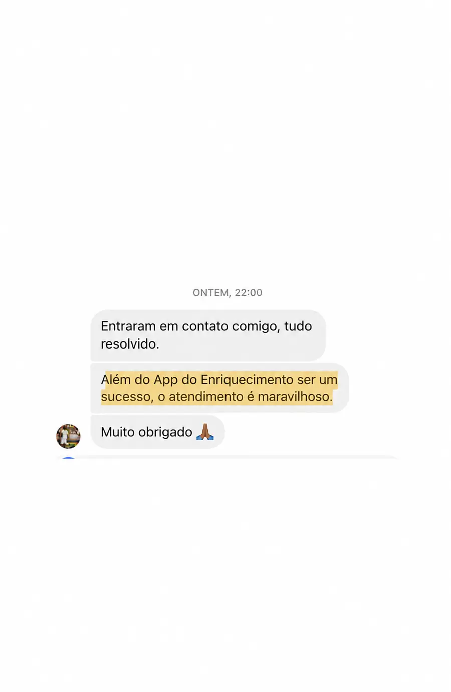 Depoimento — planilha um sucesso e atendimento maravilhoso