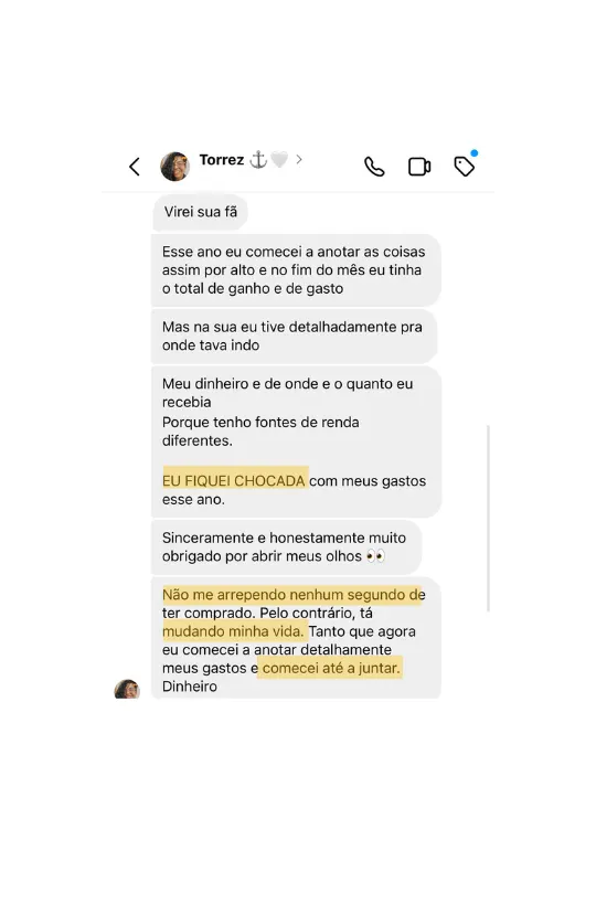 Depoimento de Torrez — mudando minha vida
